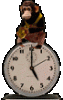 affe mit einer uhr.gif