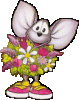 TIERE Diddlmaus mit Blumenstrauss.gif