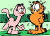 garfieldundarlene3.gif