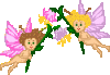 fantasy-zwei elfchen mit blÃ¼mchen.gif